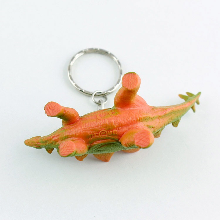 アニマルキーリング ステゴサウルス W8×D3×H5cm  PVC 動物 恐竜 ダイナソー キーホルダー リアル Science and Nature / AUSTRALIA
