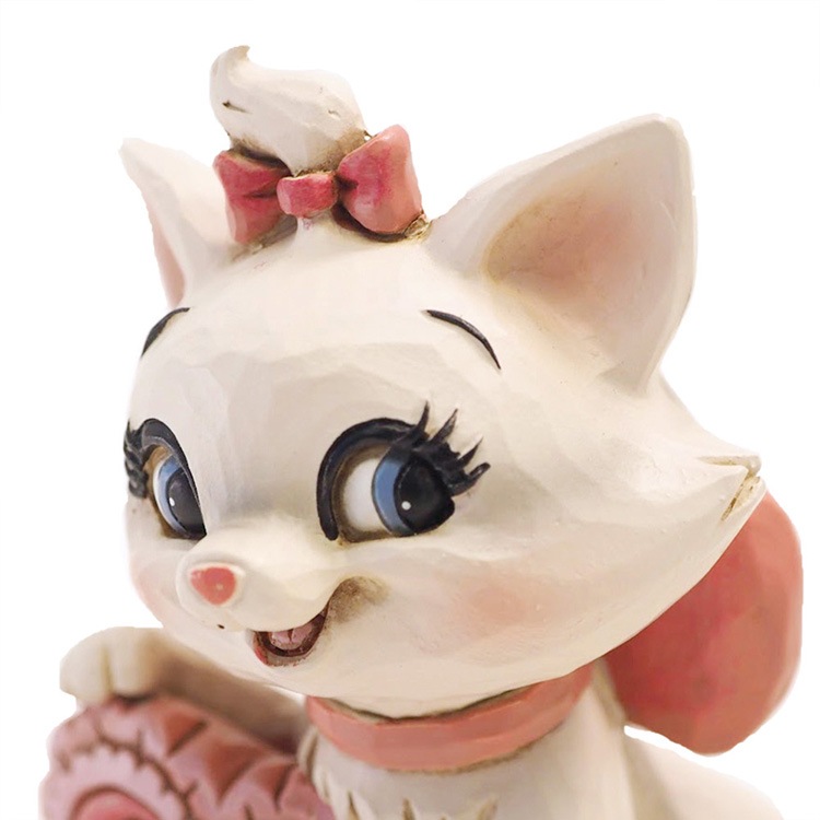 フィギュア マリー ホールディングハート 約18.8cm マリーちゃん 猫 ネコ enesco Disney Traditions レジン製【メーカー直送】【同梱不可】【あす楽不可】【代引き不可】