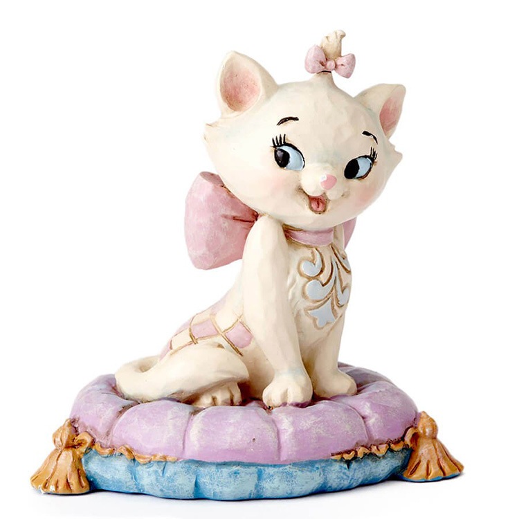 フィギュア おしゃれキャット マリー ミニ 約7.3cm マリーちゃん 猫 ネコ enesco Disney Traditions レジン製【メーカー直送】【同梱不可】【あす楽不可】【代引き不可】