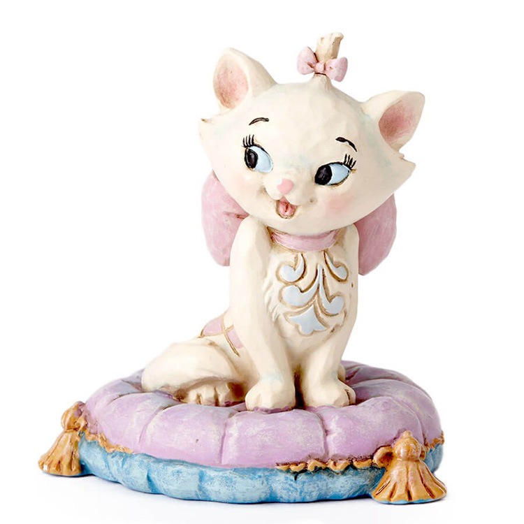 フィギュア おしゃれキャット マリー ミニ 約7.3cm マリーちゃん 猫 ネコ enesco Disney Traditions レジン製【メーカー直送】【同梱不可】【あす楽不可】【代引き不可】