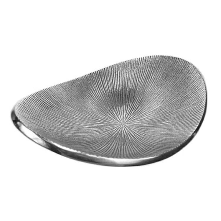 トレイ Aluminium Oval Tray 81381 アルミニウムトレイ W20×D15×H5.8cm 小物入れ 灰皿 おしゃれ トレー 整理用品 DETAIL