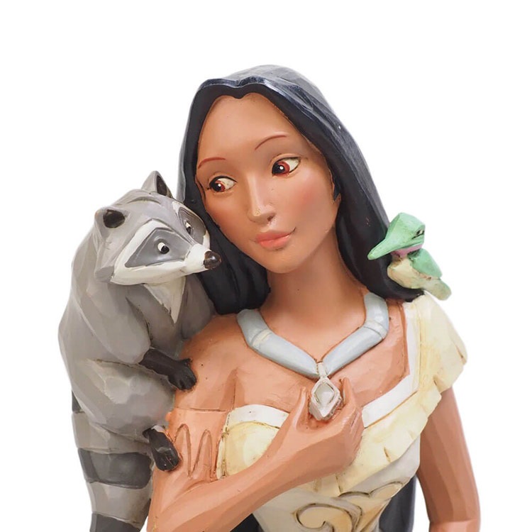 フィギュア ディズニー ポカホンタス ホワイトウッドランド 17cm enesco Disney Traditions レジン製 記念日【メーカー直送】【同梱不可】【あす楽不可】【代引き不可】