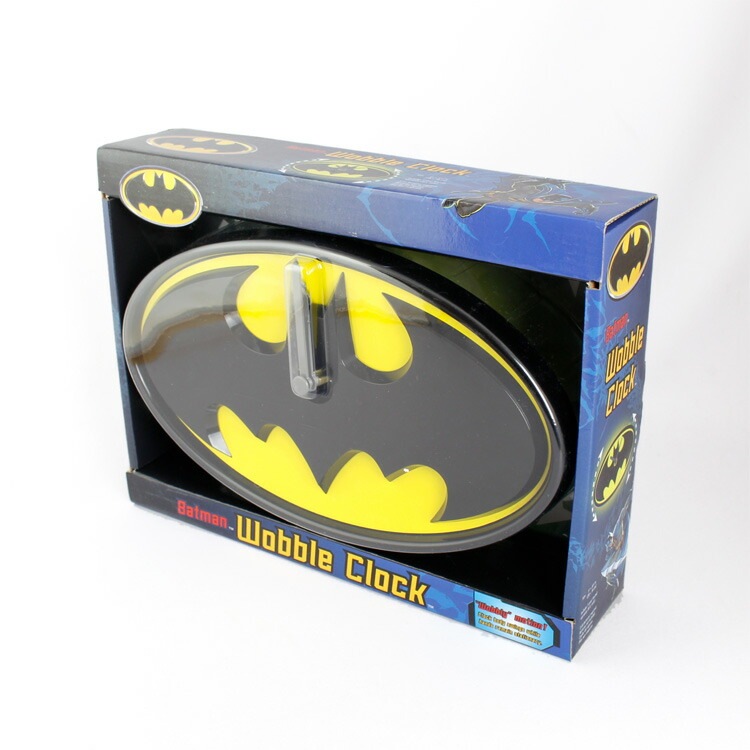 壁掛け 時計 ウォールクロック バットマン DCコミック BATMAN 振り子時計 アメリカン雑貨