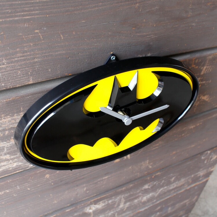 壁掛け 時計 ウォールクロック バットマン DCコミック BATMAN 振り子時計 アメリカン雑貨