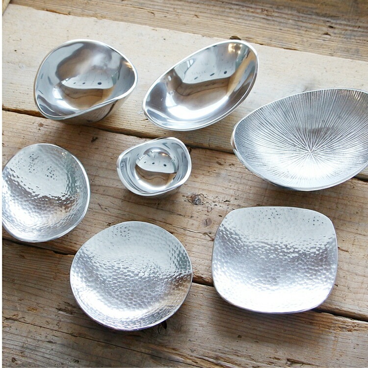 トレイ Aluminium Tray 83533 アルミニウムトレイ W15×D15×H2cm 小物入れ 灰皿 おしゃれ トレー 整理用品 DETAIL