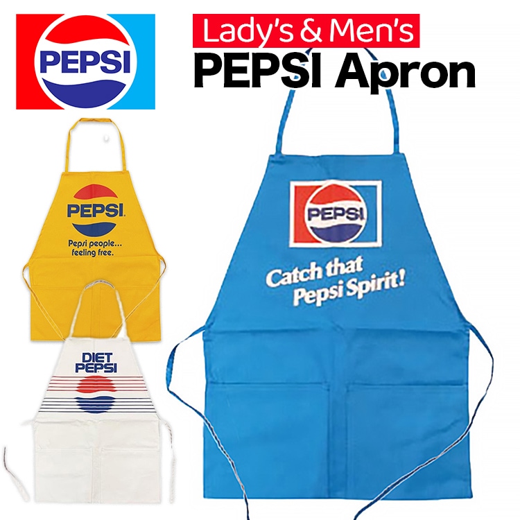 [レア] 50s PEPSI ビンテージエプロン Vintage Pepsi Cola WORK APRON | Shank Clothing