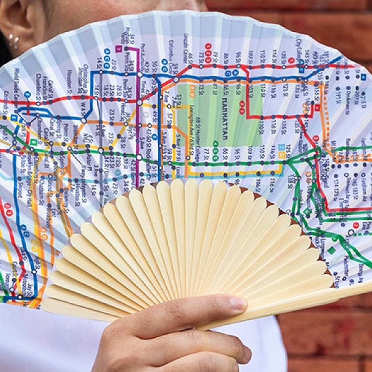 メール便発送】扇子 KIKKERLAND NYC キッカーランド トランジット