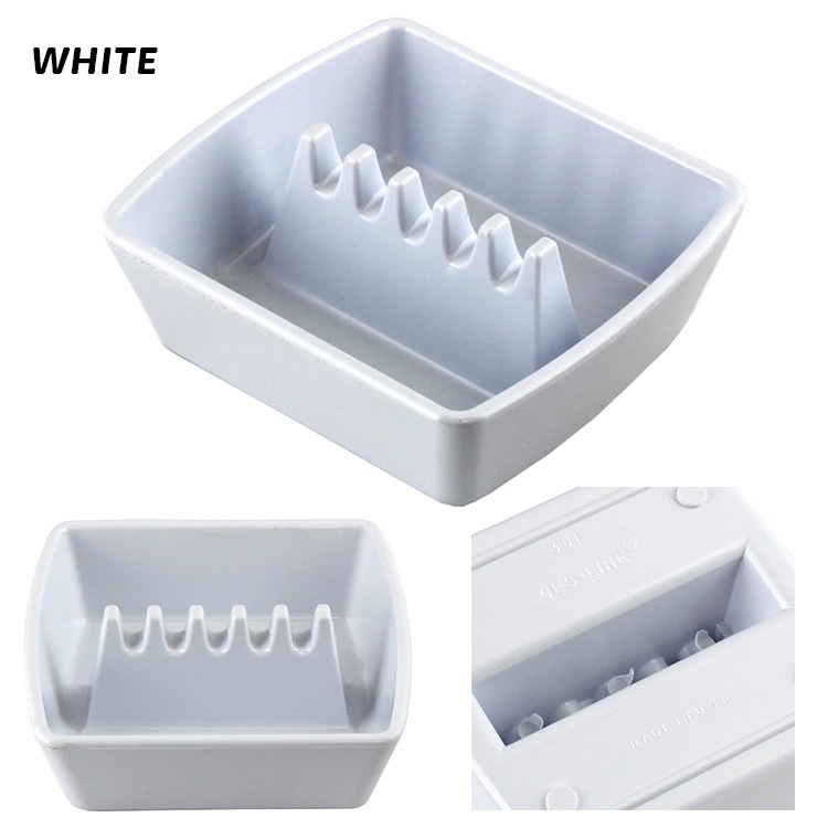 シンプルでオシャレなアッシュトレー。灰皿 GESSNER PRODUCTS スクエアアシュトレー GES-LINE #351 高さ3.8cm × 横10.5cm × 奥行8.6cm シンプル かっこいい メラミン灰皿 アメリカ製