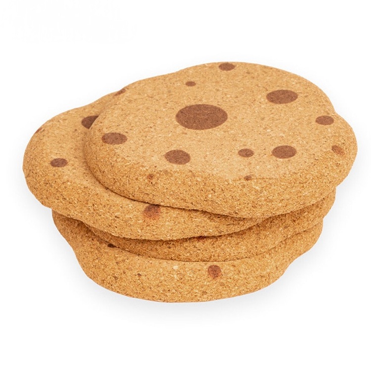 KIKKERLAND Cookie Coasters クッキーコースターコルク製のコースター4