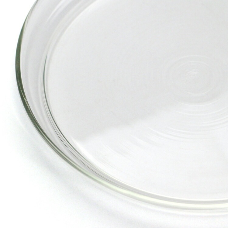 皿 Trendglas-Jena Glass Plate L トレンドグラスイエナ グラスプレート L 直径19cm ガラス製 耐熱 ディッシュ 取り皿 食器 子皿 おしゃれ ドイツ キッチン雑貨