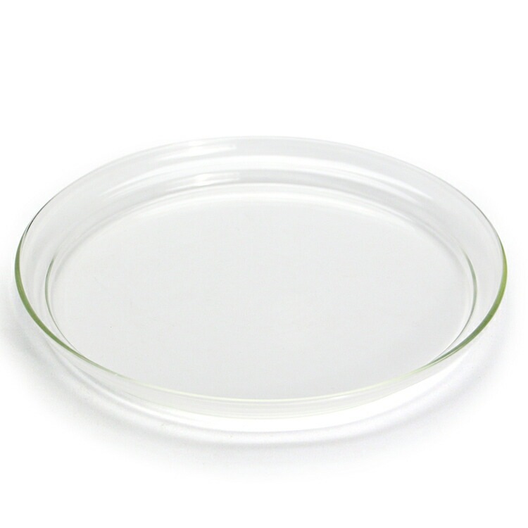 皿 Trendglas-Jena Glass Plate L トレンドグラスイエナ グラスプレート L 直径19cm ガラス製 耐熱 ディッシュ 取り皿 食器 子皿 おしゃれ ドイツ キッチン雑貨