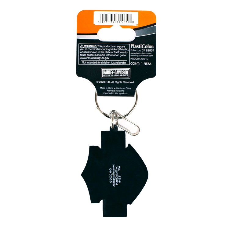 メール便発送】キーホルダー ハーレーダビッドソン PVCラバー キー