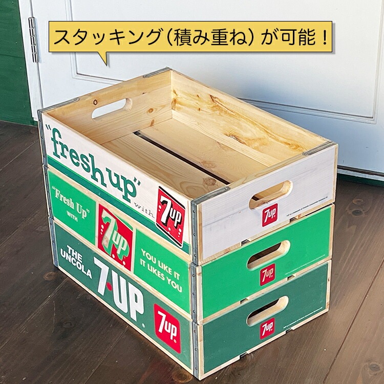 セブンup配達箱アメリカン ビンテージ