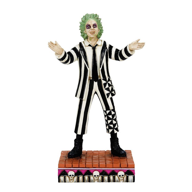 フィギュア クラシック ビートルジュース 18cm 映画 置物 コレクション enesco JIM SHORE【メーカー直送】【同梱不可】【あす楽不可】【代引き不可】