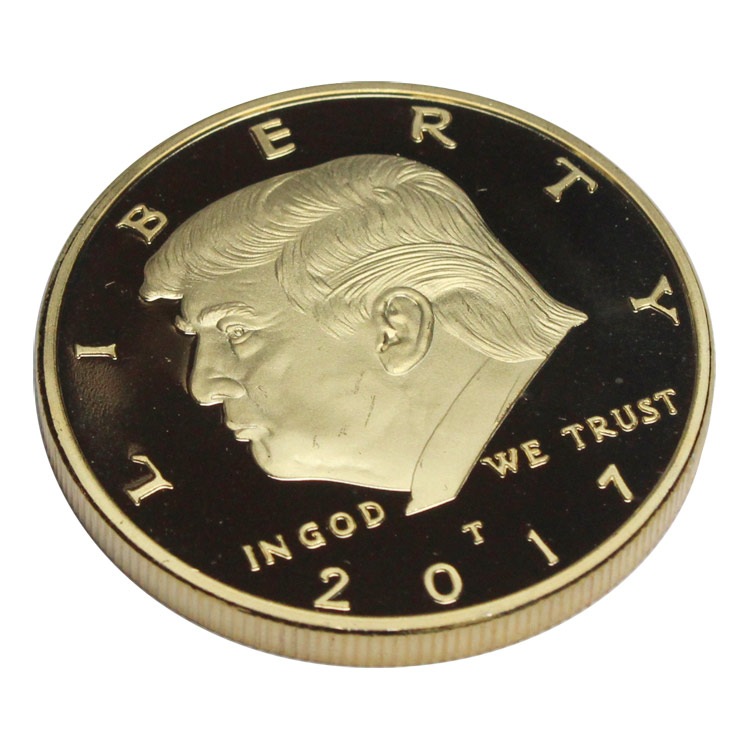 メール便発送】 レプリカメダル DONALD TRUMP ドナルドトランプ 大統領