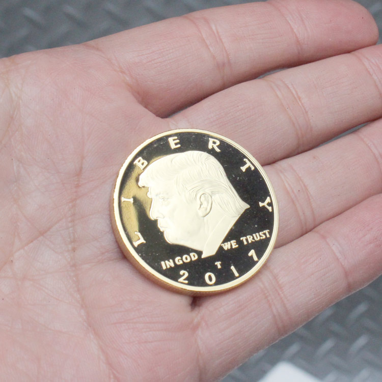 メール便発送】 レプリカメダル DONALD TRUMP ドナルドトランプ 大統領