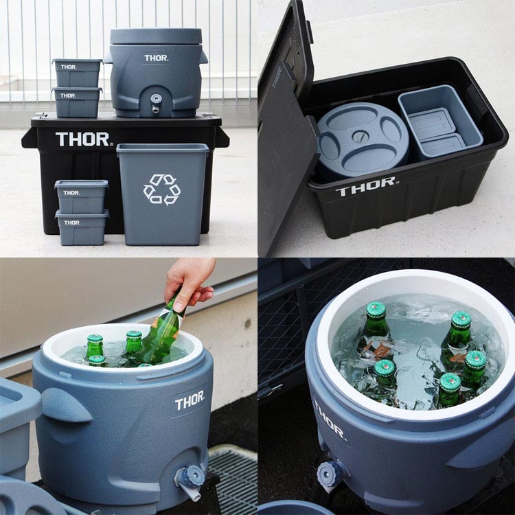 TRUST - 未使用！THOR  ウォータージャグ　グレー10L DETAIL THOR Water Jug Gray ソー ウォータージャグ グレー
