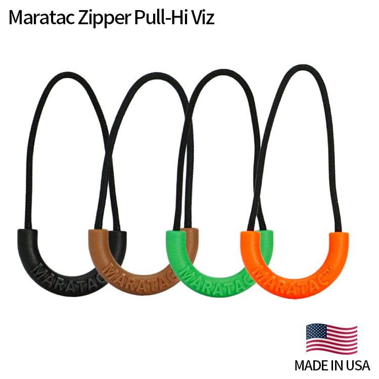 メール便発送】Maratac Zipper Pull-Hi Viz マラタック ジッパー