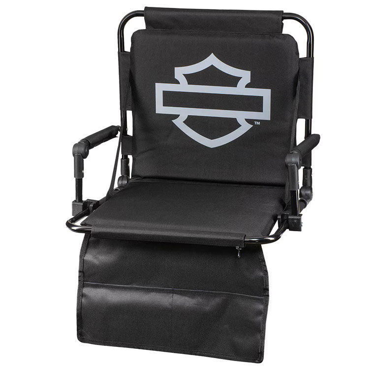 スタジアムシート Harley-Davidson ハーレーダビッドソン オープンB&S HDL-10029 アウトドア 野外コンサート 持ち運び アメリカ雑貨スポーツ観戦もコンサートもハーレースタイルを楽しもう。