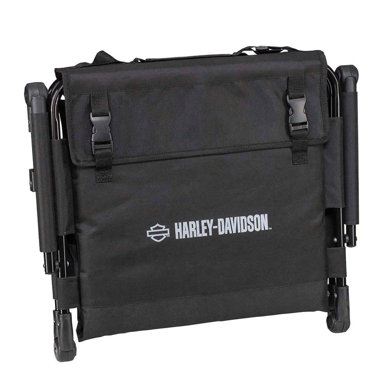 スタジアムシート Harley-Davidson ハーレーダビッドソン オープンB&S HDL-10029 アウトドア 野外コンサート 持ち運び アメリカ雑貨スポーツ観戦もコンサートもハーレースタイルを楽しもう。