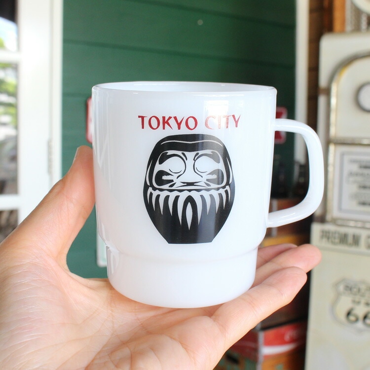 マグカップ MILK CUP ミルクカップ TOKYO 東京 高さ9×幅10×奥行7.8cm