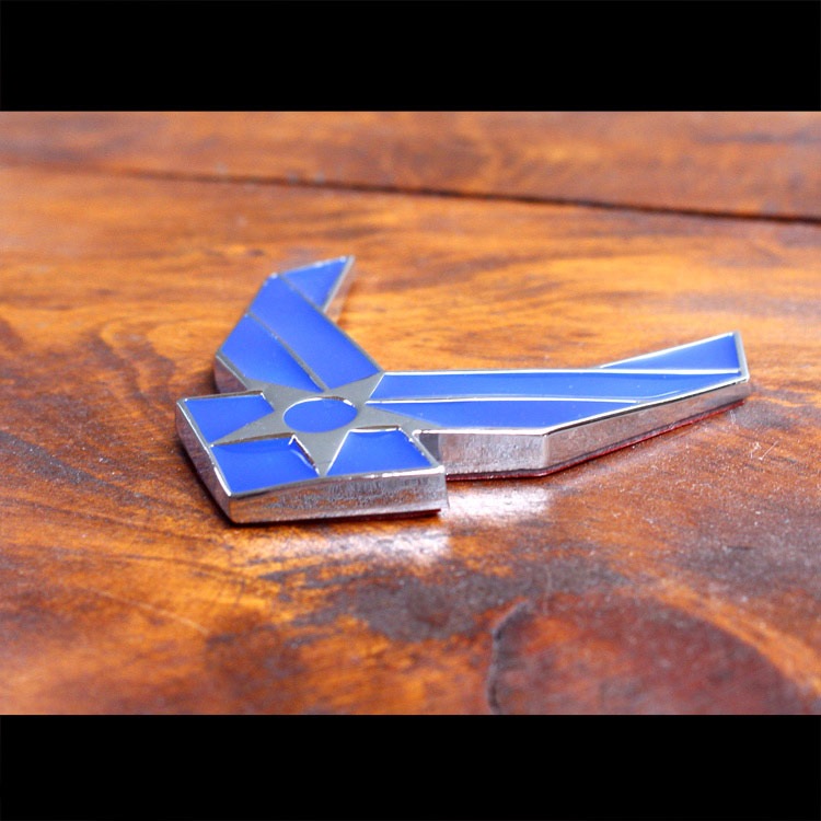 【メール便発送】3Dエンブレムステッカー 「US AIR FORCE」 USエアフォース カーアクセサリー 立体ステッカー クルマ アメリカ雑貨 アメリカン雑貨　