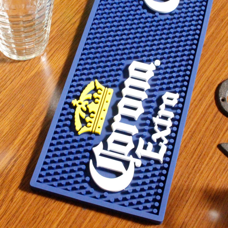 バーマット「Corona コロナ」 ビール カクテル BAR GOODS バーグッズ アメリカ雑貨 アメリカン雑貨