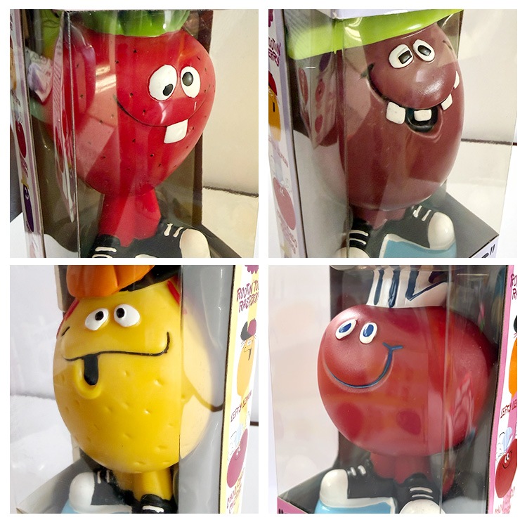 フィギュア 人形 ヴィンテージドール Wacky Wobbler Funny Faceフィギュア4体セット ビンテージ コレクション アメリカン雑貨1点物のコレクティブルアイテム 