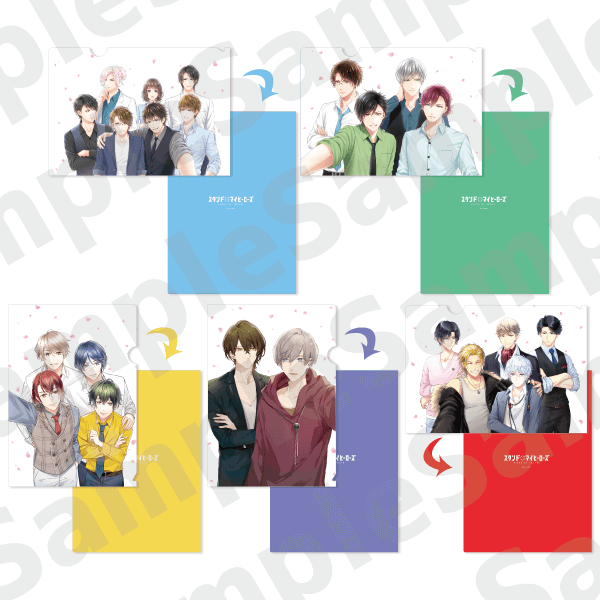 Tvアニメ スタンドマイヒーローズ 原作キャラクターデザイン描き下ろし ミニクリアファイルセット Tvアニメ スタンドマイヒーローズ Piece Of Truth クリアファイル Coly Store