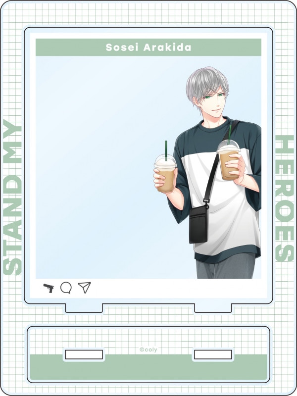 スタンドマイヒーローズ A holiday with you スナップショットフレーム 荒木田蒼生-coly store