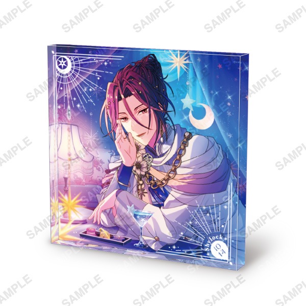 まほやく　リッチアクリルアート　ブロマイド　缶バッジ&ステッカー　シャイロック まほやく リッチアクリルアート ブロマイド 缶バッジ&ステッカー