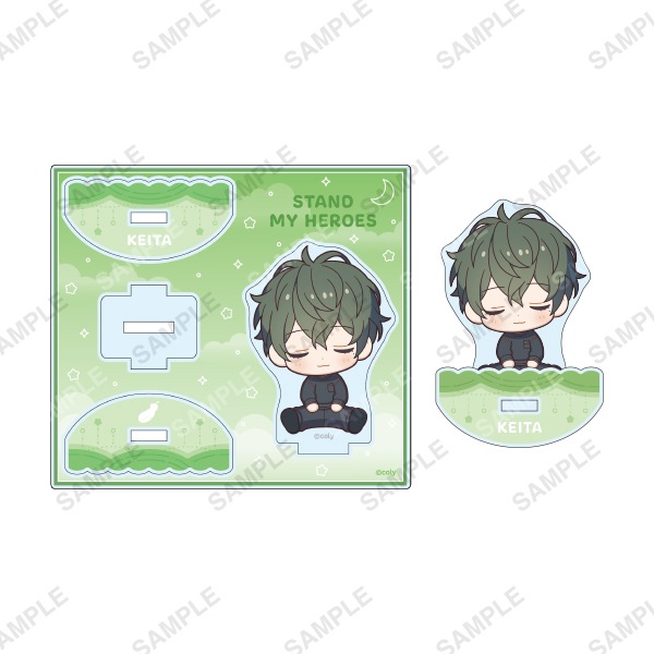 スタンドマイヒーローズ』ゆりかごアクリルスタンド「おやすみシリーズ 