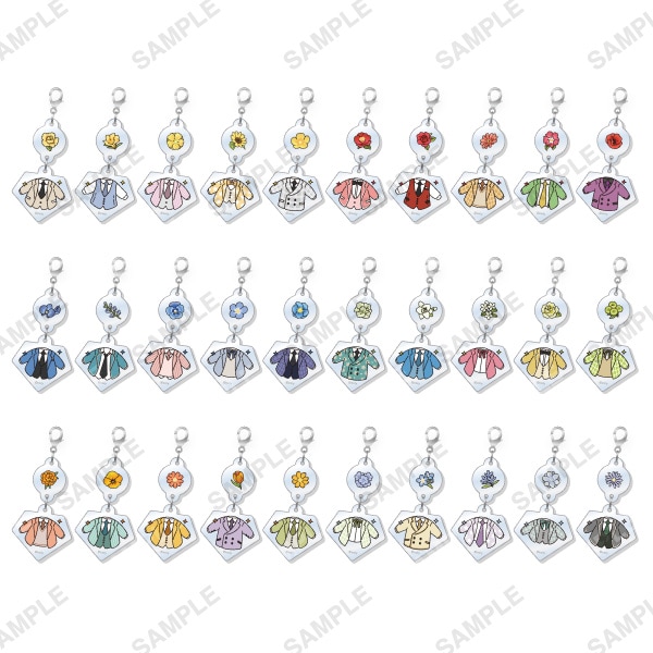 カゲプロ　アクリルキーホルダー　アクリルチャーム　10個セット カゲプロ マリー 10th anniversary アクリルキーホルダー - メルカリ