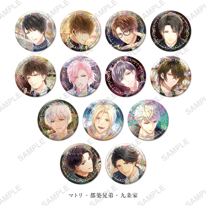 ゆるゆり&大室家 Party トレーディングスクエア缶バッジ 全11種 トレーディング缶バッジ「Our Sweet White Day」【マトリ・都築