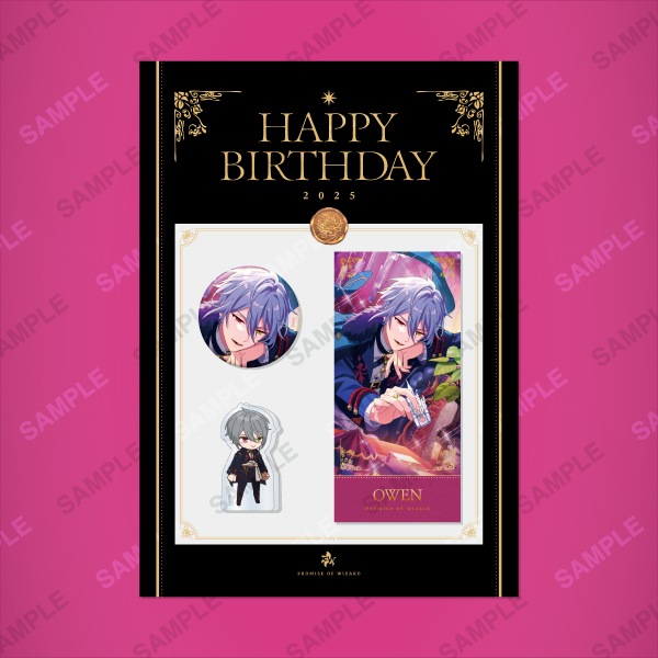 キャンセル分再販】HAPPY BIRTHDAY 2024 缶バッジ＆ステッカー