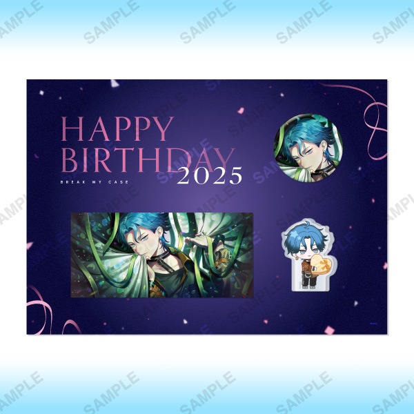あっきぃ BIRTHDAY GOODS 2025 AMPTAKxCOLORS」あっきぃ BIRTHDAY GOODS 2025 が2025年4月12日