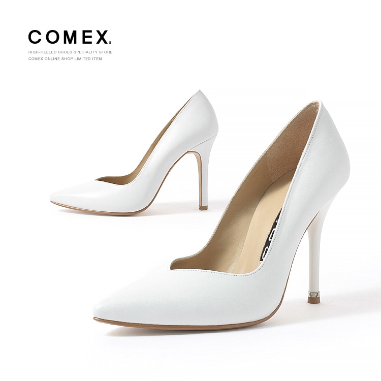 アウトレット】COMEX パンプス 23cmサイズ 本革 ハイヒール 日本製