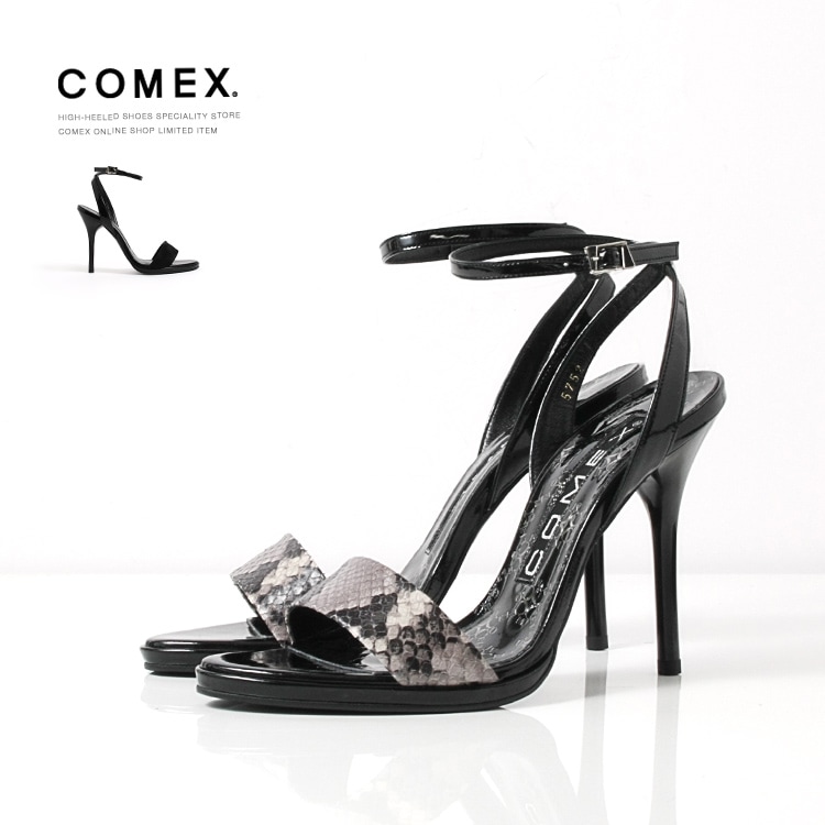 COMEX サンダル ストラップ ハイヒール ヒール11cm 2026新作 日本製 本