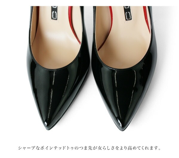 パンプス COMEX ハイヒール ポインテッドトゥ ピンヒール ヒール10cm レッドヒール コメックス (5640) 結婚式 パーティ 靴 送料無料