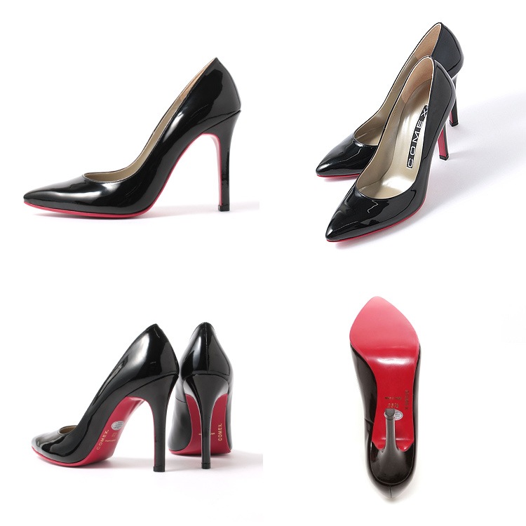 COMEX コメックス アーモンドトゥ ハイヒール ヒール10cm COMEX