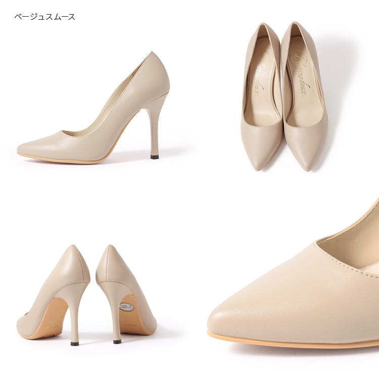 【SALE】 ハイヒール ピンヒール アーモンドトゥ パンプス パーティー フォーマル 通勤 結婚式 プラチナドゥ Platino deux 2929