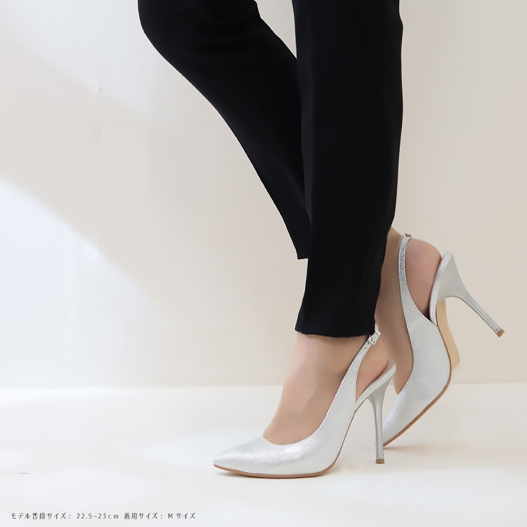 COMEX パンプス ハイヒール  本革 日本製 アーモンドトゥ バックベルト ピンヒール ヒール11cm コメックス 65680 