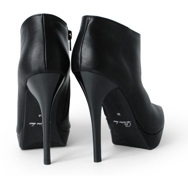 【SALE】 プラチナドゥ Platino deux ブーティー ブーツ ハイヒール 12cmヒール 厚底 3323