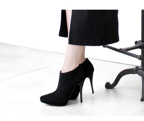 【SALE】 プラチナドゥ Platino deux ブーティー ブーツ ハイヒール 12cmヒール 厚底 3323