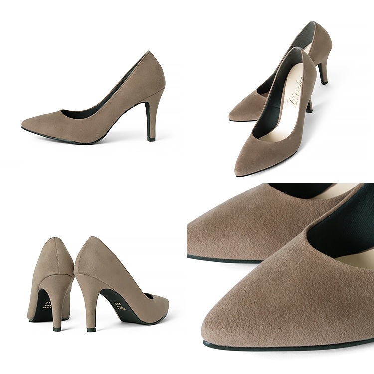 SALE】 日本製 パンプス ハイヒール ポインテッドトゥ ヒール8cm