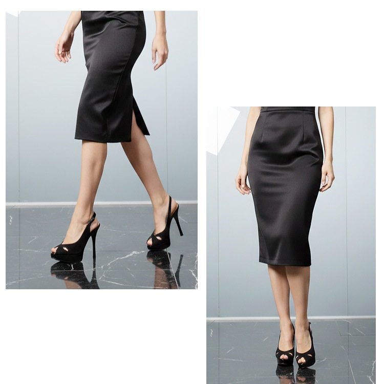 COMEX パンプス ハイヒール 本革 日本製 2026新作 オープントゥ スエード ラメ サンダル ヒール14cm ピンヒール バックベルト ブラック コメックス 65693