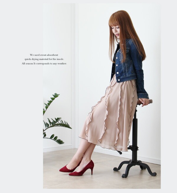 【SALE】 ハイヒール パンプス ヒール8cm 通勤 オフィス ポインテッドトゥ パンプス ピンヒール プラチナドゥ Platino deux (6005) 結婚式 パーティ 靴