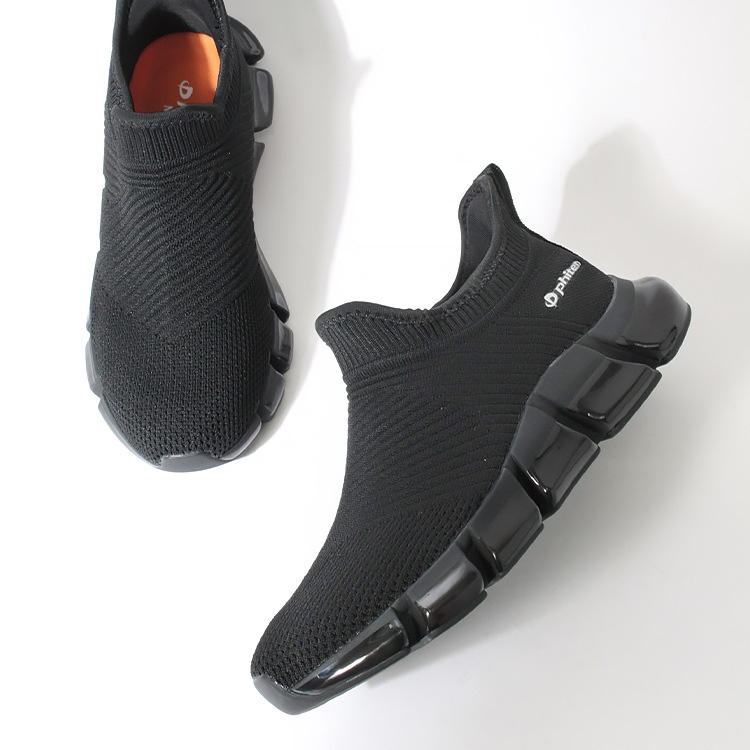 ファイテン phiten スリップオンスニーカー 2025新作 軽量 スリッポン 厚底 レディース メンズ メタックス 004