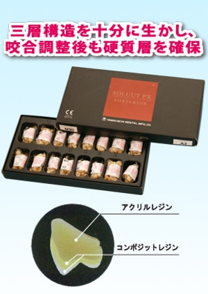 ソリュートPX 臼歯 部位別セット | 人工歯,硬質レジン歯,ソリュートPX  