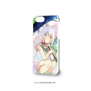 ハードケース(iPhone6/6s/7/8兼用)「猫娘症候群(かとるすしんどろーむ)」03/あじさいとユキ